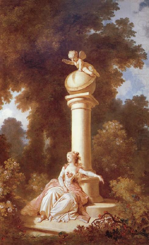 Jean-Honore Fragonard Reverie china oil painting image